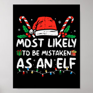 Wahrscheinlich als Elf verkannt Lustige Familie Ch Poster