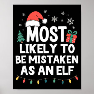 Wahrscheinlich als Elf verwechselt - Weihnachts-Sp Poster