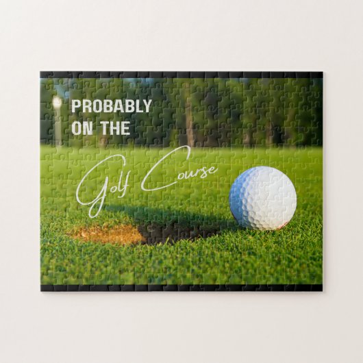 Wahrscheinlich auf dem Golfplatz Golf-Freunde Puzzle (Horizontal)