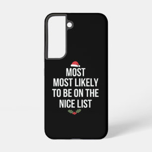 Wahrscheinlich auf der netten Liste Weihnachten Samsung Galaxy Hülle