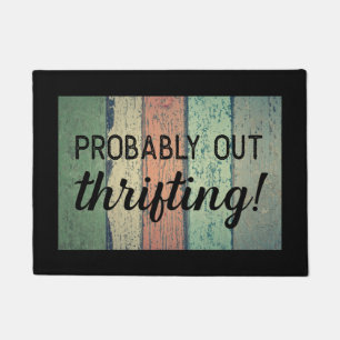 Wahrscheinlich aus Thrifting Fußmatte