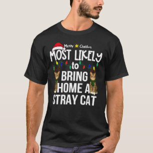 Wahrscheinlich bringt Weihnachten eine streunende  T-Shirt