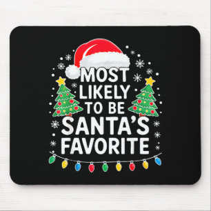 Wahrscheinlich das Lieblingshemd von Santa Familie Mousepad