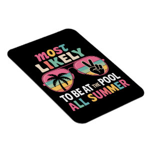 Wahrscheinlich den ganzen Sommer am Pool anzutreff Magnet