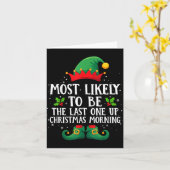 Wahrscheinlich der Letzte, der aufsteht, passendes Karte (Gelbe Blume)