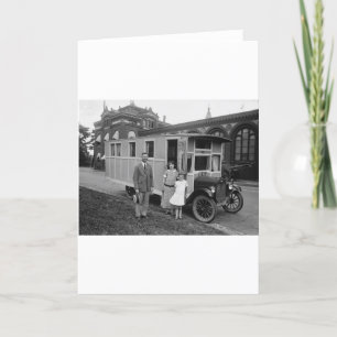 Wahrscheinlich die erste MOBILE-ZUHAUSE Karte