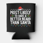 Wahrscheinlich ein besserer Bart als der Weihnacht Dosenkühler (Vorderseite)