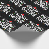 Wahrscheinlich ein besserer Bart als der Weihnacht Geschenkpapier (Ecke)