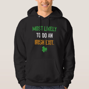 Wahrscheinlich ein irischer Ausflug auf lustige ir Hoodie