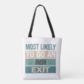 Wahrscheinlich ein irischer Ausgang Tasche (Rückseite)