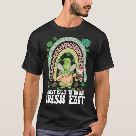 Wahrscheinlich ein irischer Exit-Regenbogenknochen T-Shirt (Vorderseite)