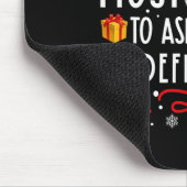 Wahrscheinlich Frage der Weihnachtsmann, um gute F Mousepad (Ecke)