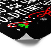 Wahrscheinlich Frage der Weihnachtsmann, um gute F Poster (Ecke)