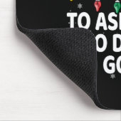 Wahrscheinlich Frage der Weihnachtsmann, um gute W Mousepad (Ecke)