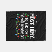 Wahrscheinlich für den teuersten Familienchronist Fleecedecke (Vorderseite (Horizontal))