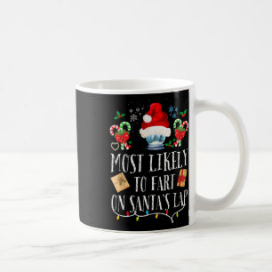 Wahrscheinlich furzt auf dem Schoß von Santa Lusti Kaffeetasse