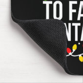 Wahrscheinlich furzt er Weihnachten auf Santas Sch Mousepad (Ecke)