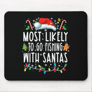 Wahrscheinlich geht mit Santa Angeln Angel Liebhab Mousepad