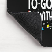 Wahrscheinlich geht mit Santa Weihnachten-Fischmat Mousepad (Ecke)