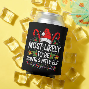 Wahrscheinlich ist es der witzige Elf von Santa We Dosenkühler