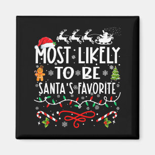 Wahrscheinlich ist es die Lieblings-Weihnachtsfami Magnet