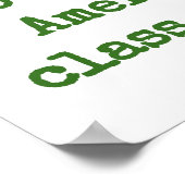 Wahrscheinlich könnte es sich durch Fakten zeigen  Poster (Ecke)