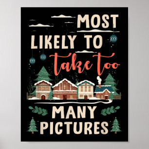 Wahrscheinlich macht er zu viele lustige Weihnacht Poster