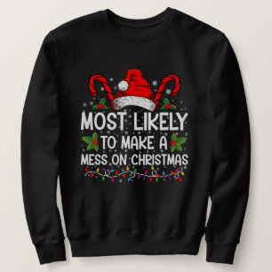 Wahrscheinlich macht es am Weihnachtstag ein Durch Sweatshirt
