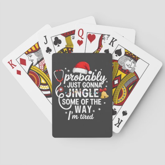 Wahrscheinlich nur Gonna Jingle einige der Art Nur Spielkarten (Rückseite)