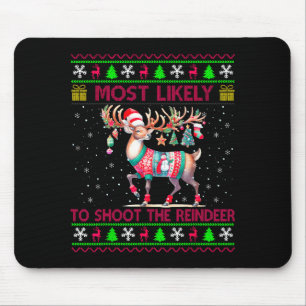 Wahrscheinlich schießt man das Rentier passend zur Mousepad