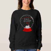 Wahrscheinlich Snowglocke passend Weihnachtsjamas Sweatshirt (Vorderseite)