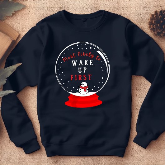 Wahrscheinlich Snowglocke passend Weihnachtsjamas Sweatshirt