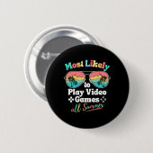 Wahrscheinlich spielt er den ganzen Sommer über Vi Button (Vorne & Hinten)