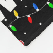 Wahrscheinlich spielt mit dem Weihnachtsmann Fußba Fleecedecke (Ecke)