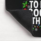 Wahrscheinlich spielt mit dem Weihnachtsmann Fußba Mousepad (Ecke)