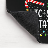Wahrscheinlich stiehlt Weihnachtsmann-Schlitten Fa Mousepad (Ecke)