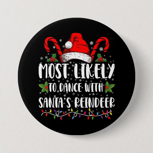 Wahrscheinlich tanzt man mit der Familie der Renti Button (Vorderseite)