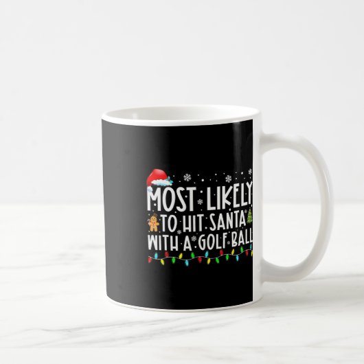 Wahrscheinlich trifft man den Weihnachtsmann mit e Kaffeetasse (Rechts)