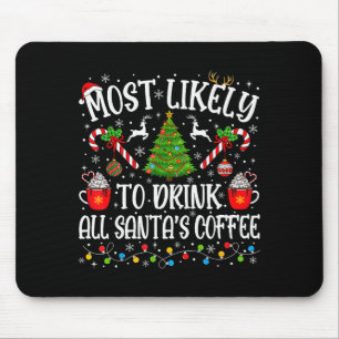 Wahrscheinlich trinkt er den ganzen Kaffee von San Mousepad