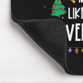 Wahrscheinlich überladen Shopping Crew Weihnachten Mousepad (Ecke)