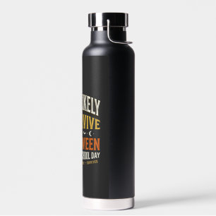 Wahrscheinlich überlebt man Halloween Trinkflasche
