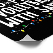 Wahrscheinlich Volleyball mit Weihnachtsmann spiel Poster (Ecke)