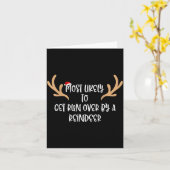 Wahrscheinlich von einem Rentier überfahren werden Karte (Gelbe Blume)