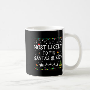 Wahrscheinlich Weihnachts-Schlitten von Santa repa Kaffeetasse
