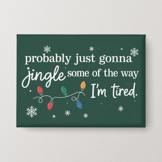 Wahrscheinlich werde ich einfach ein bisschen auf  button (Vorderseite)