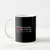 Wahrscheinlich werde ich einfach ein bisschen auf  kaffeetasse (Links)