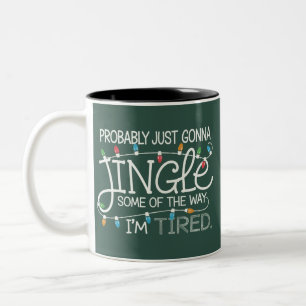 Wahrscheinlich werde ich einfach nur ein bisschen zweifarbige tasse