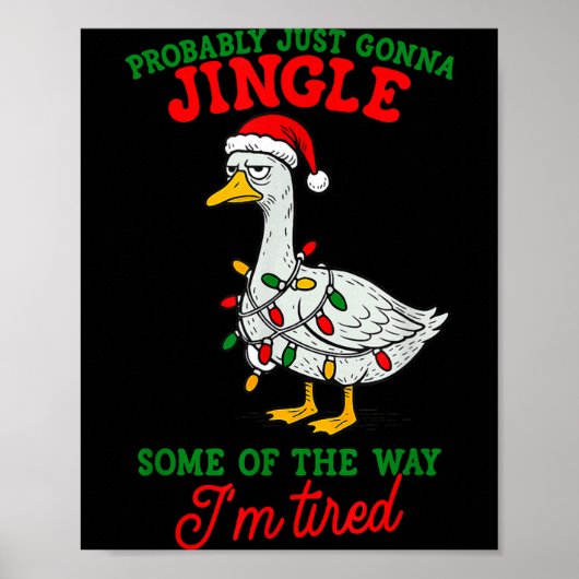 Wahrscheinlich werde ich nur bimmeln, ich bin müde poster (Vorne)