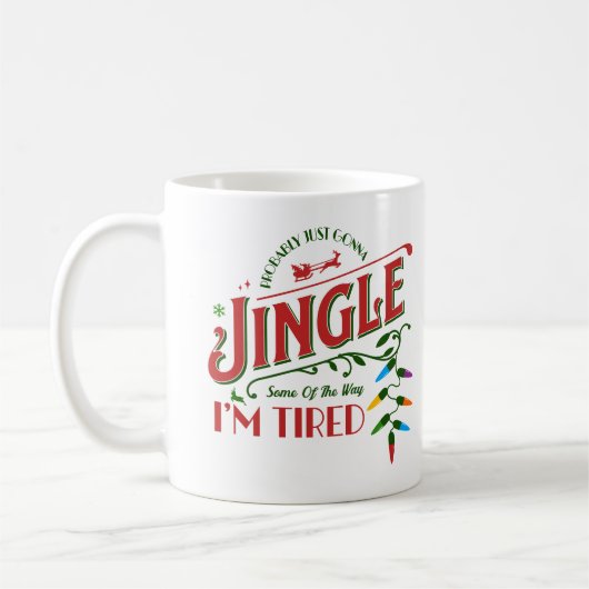 Wahrscheinlich werde ich nur ein bisschen auf dem kaffeetasse (Links)