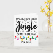 Wahrscheinlich werde ich nur ein bisschen auf dem karte (Gelbe Blume)